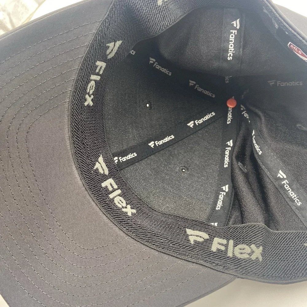 Cincinnati FC Hat Flex Fit Small Medium‎ Black Major League Soccer MLS Fanatics